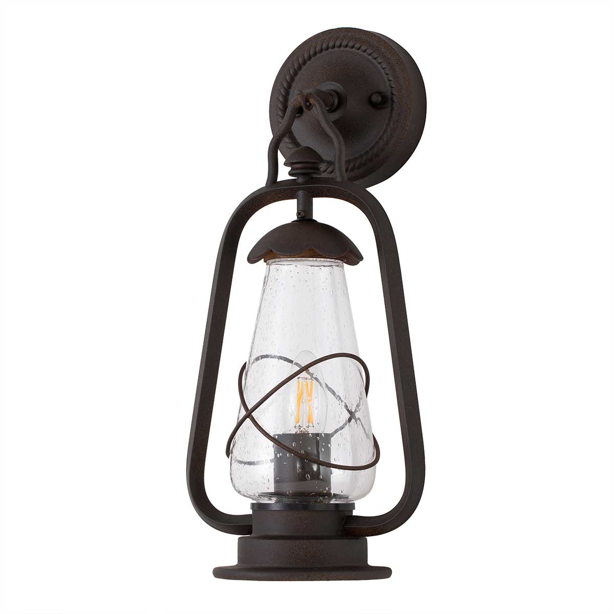 Elstead Miners 1 Light Wall Lantern