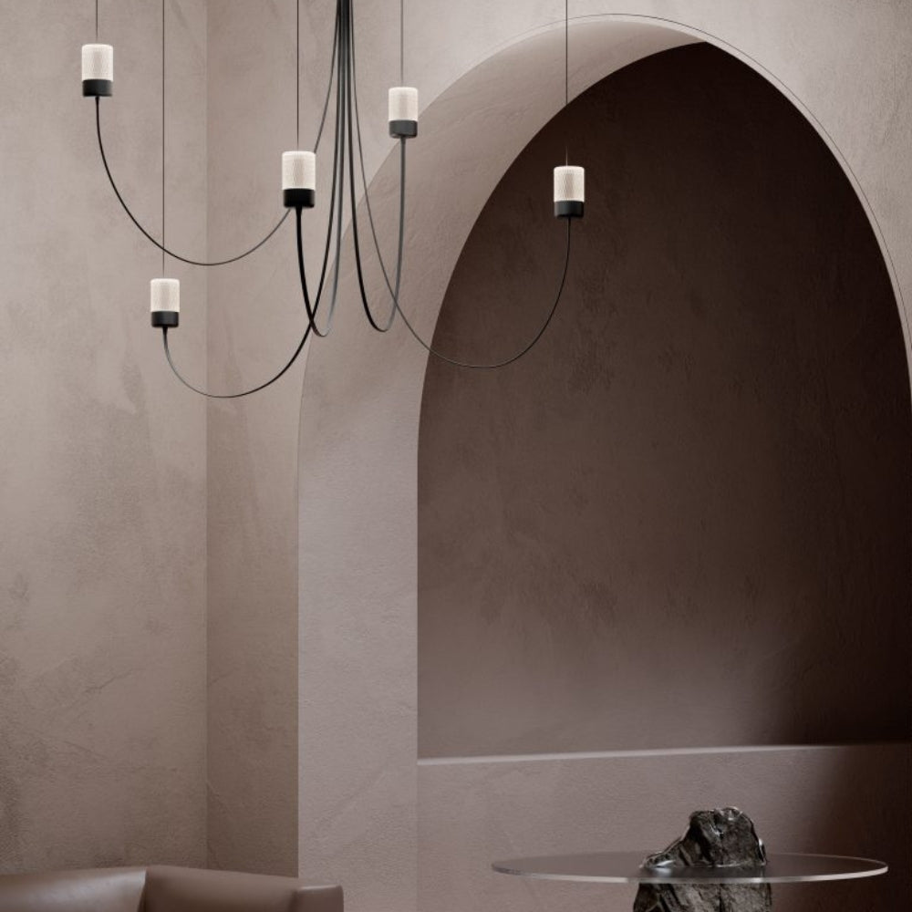 Moooi Gravity Chandelier 5 Light – from Amos Lighting + Home