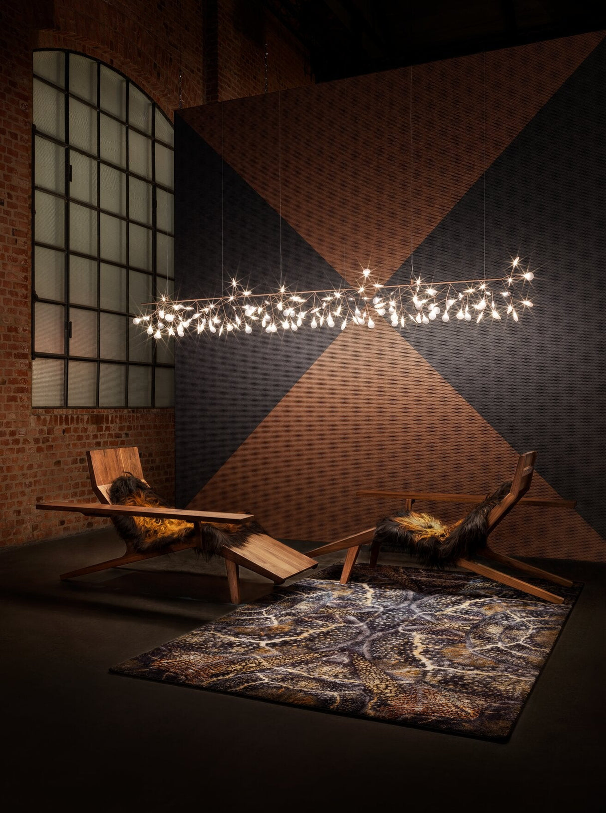 Moooi Heracleum III Endless Pendant Copper – from Amos Lighting + Home