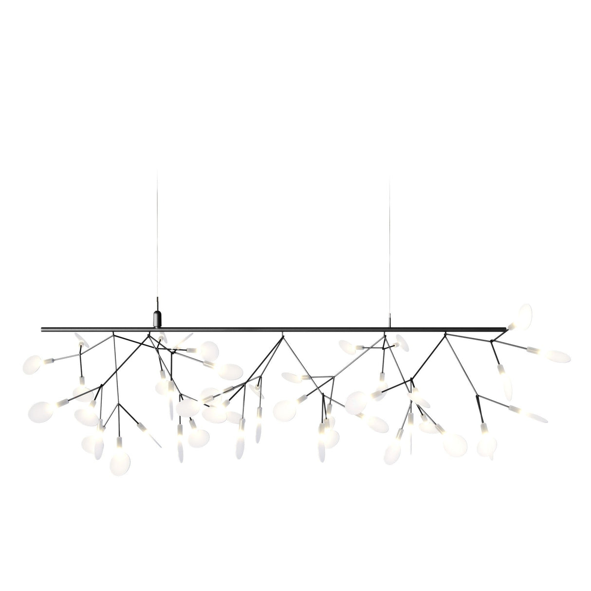Moooi Heracleum III Endless Pendant Nickel – from Amos Lighting + Home