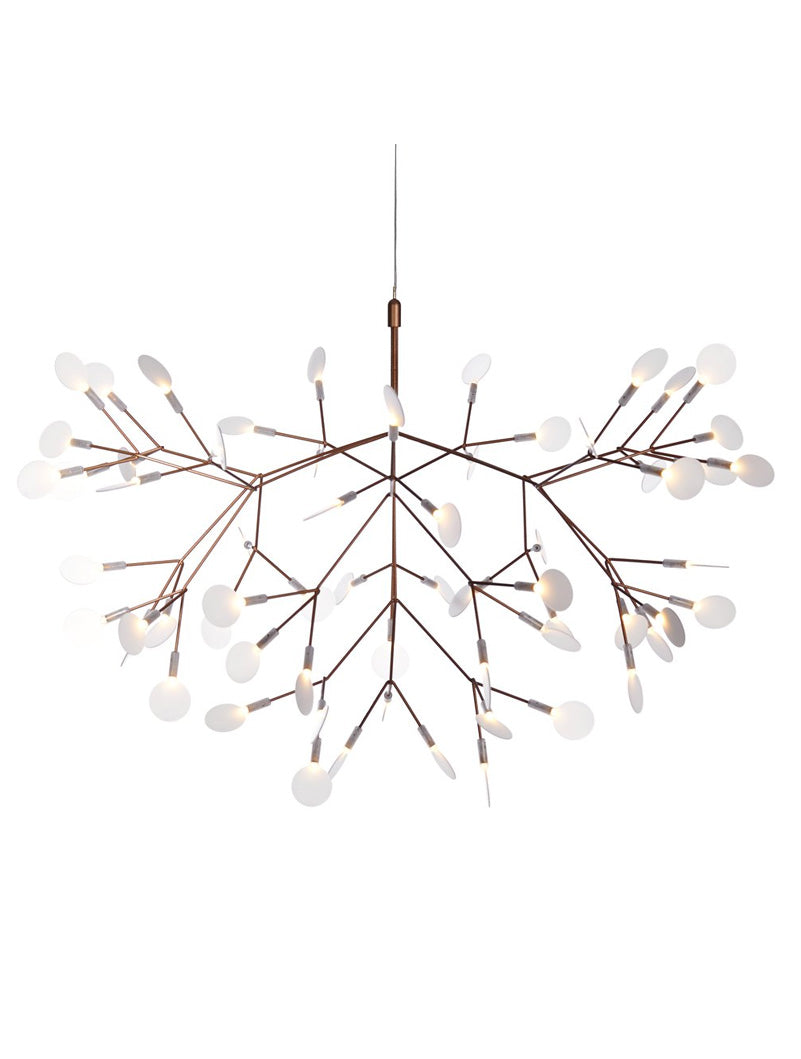 Moooi Heracleum III Large Copper Chandelier – from Amos Lighting + Home
