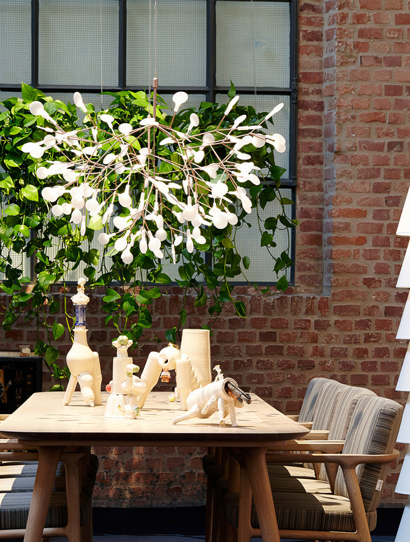 Moooi Heracleum III Large Copper Chandelier – from Amos Lighting + Home