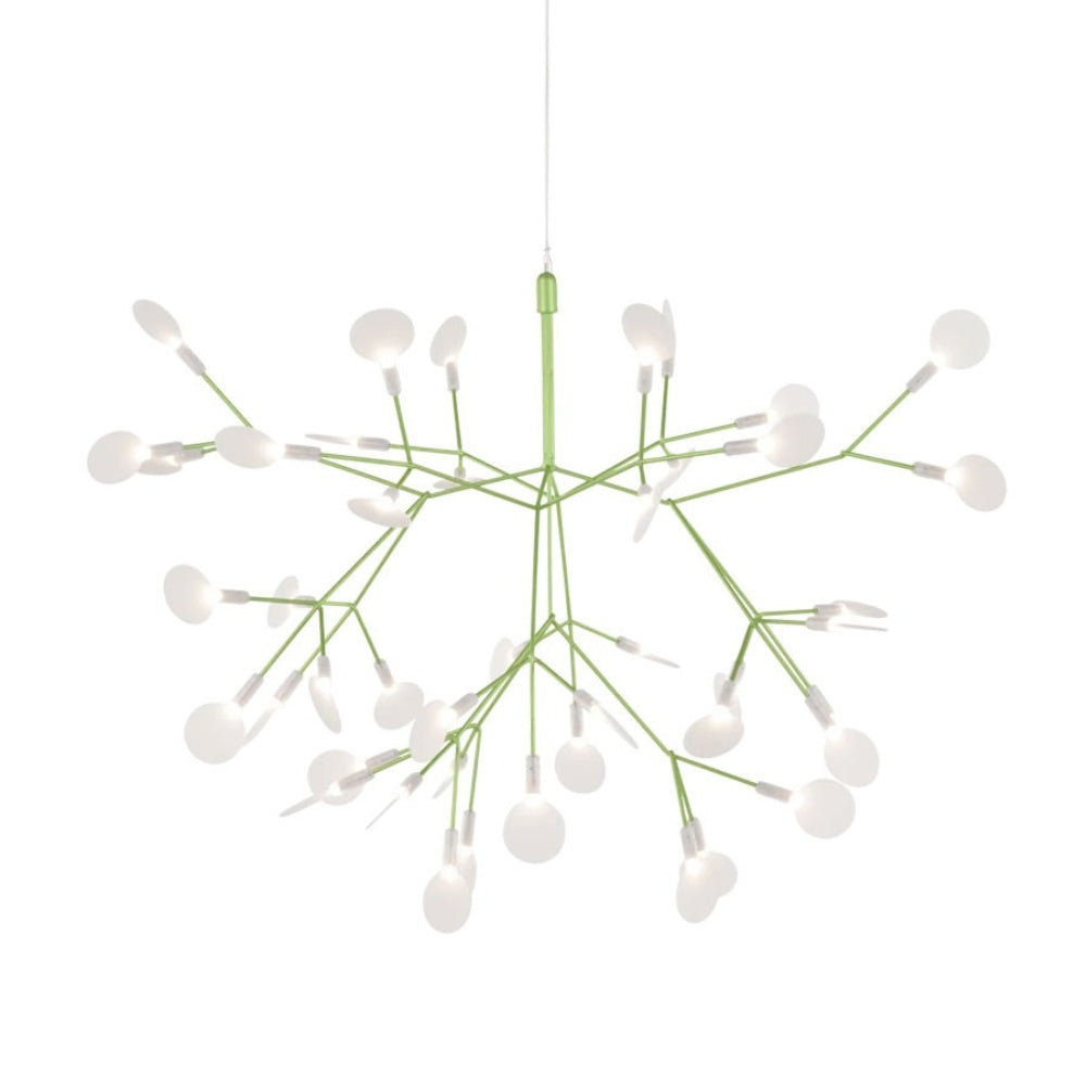 Moooi Heracleum III Suspended Small Green Chandelier – from Amos Lighting + Home