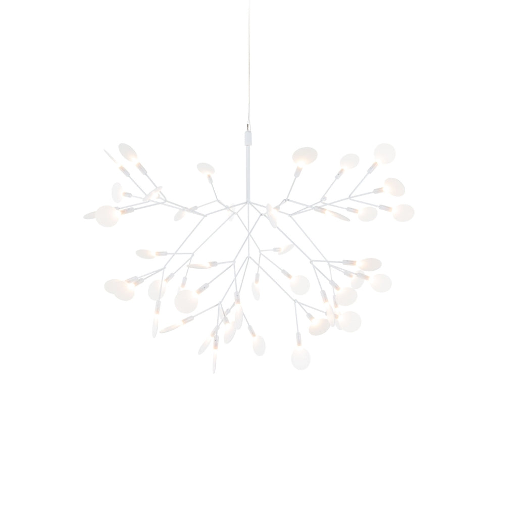 Moooi Heracleum III Suspended Small White Chandelier – from Amos Lighting + Home