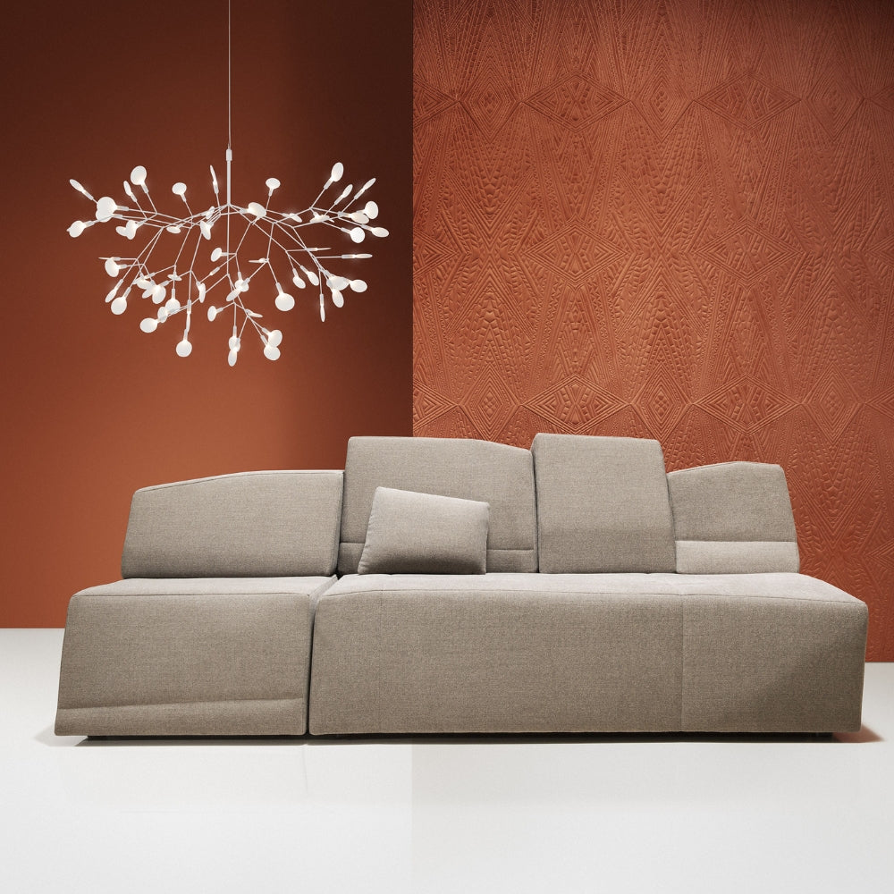 Moooi Heracleum III Suspended Small White Chandelier – from Amos Lighting + Home