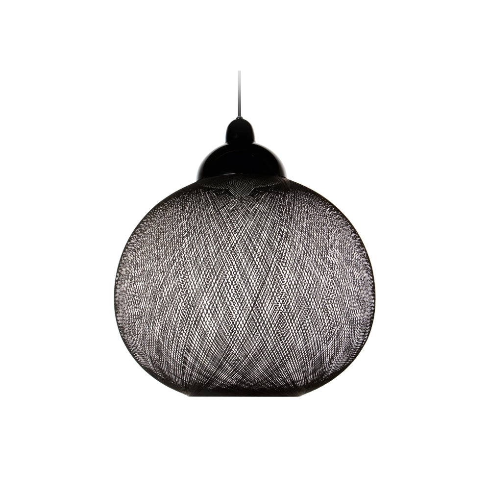Moooi Non Random Pendant D48 Black Chandelier – from Amos Lighting + Home