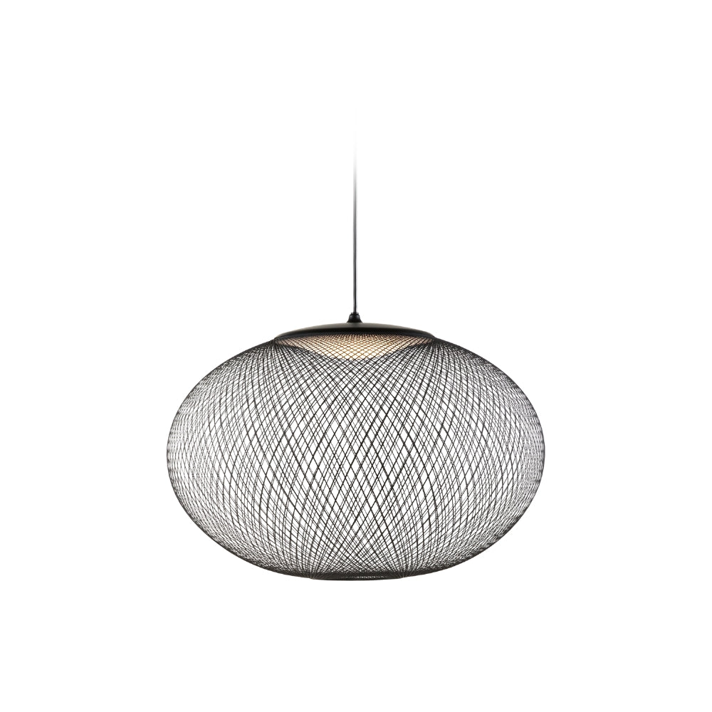 Moooi NR2 Suspension Just Black Medium – from Amos Lighting + Home
