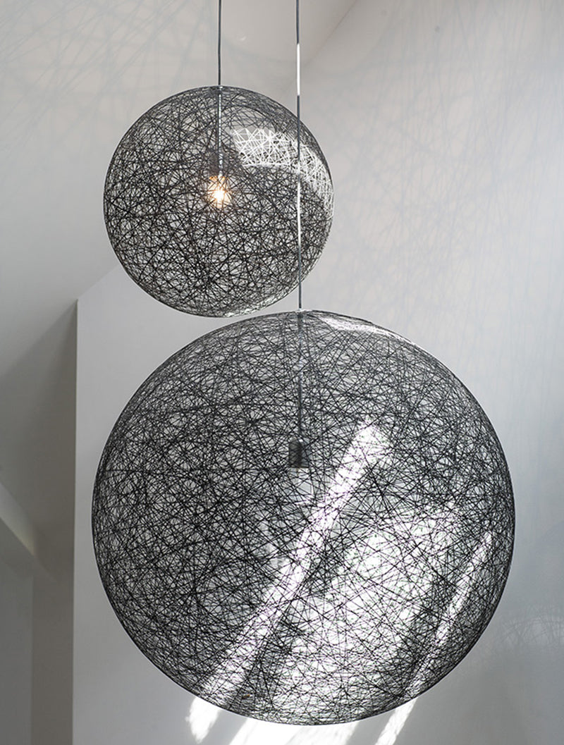 Moooi Random Large Black Pendant Chandelier – from Amos Lighting + Home