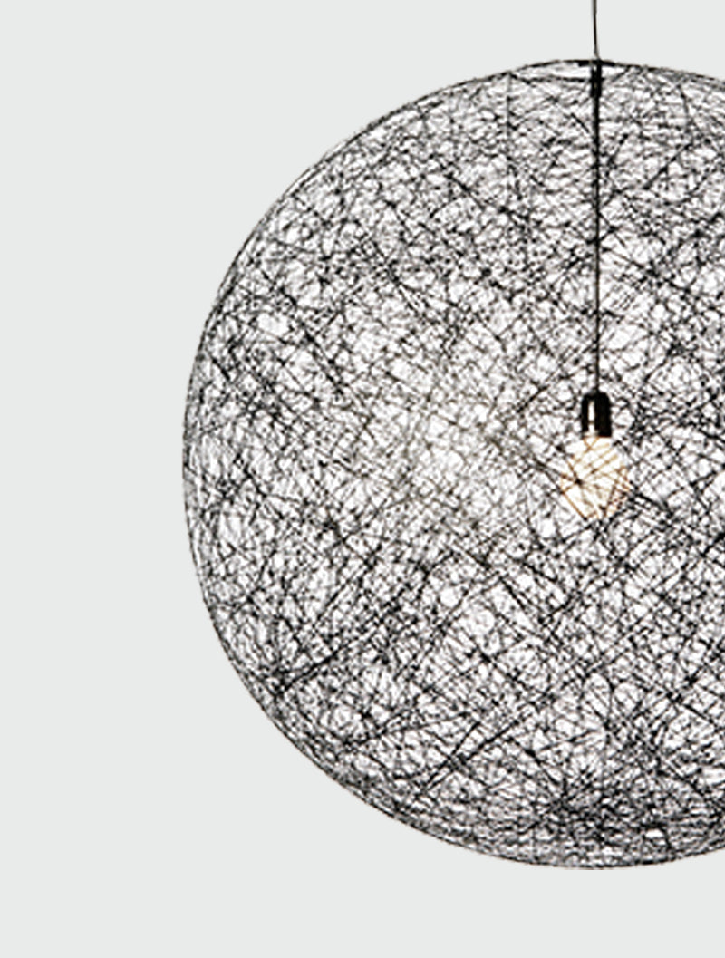 Moooi Random Medium Black Pendant Chandelier – from Amos Lighting + Home