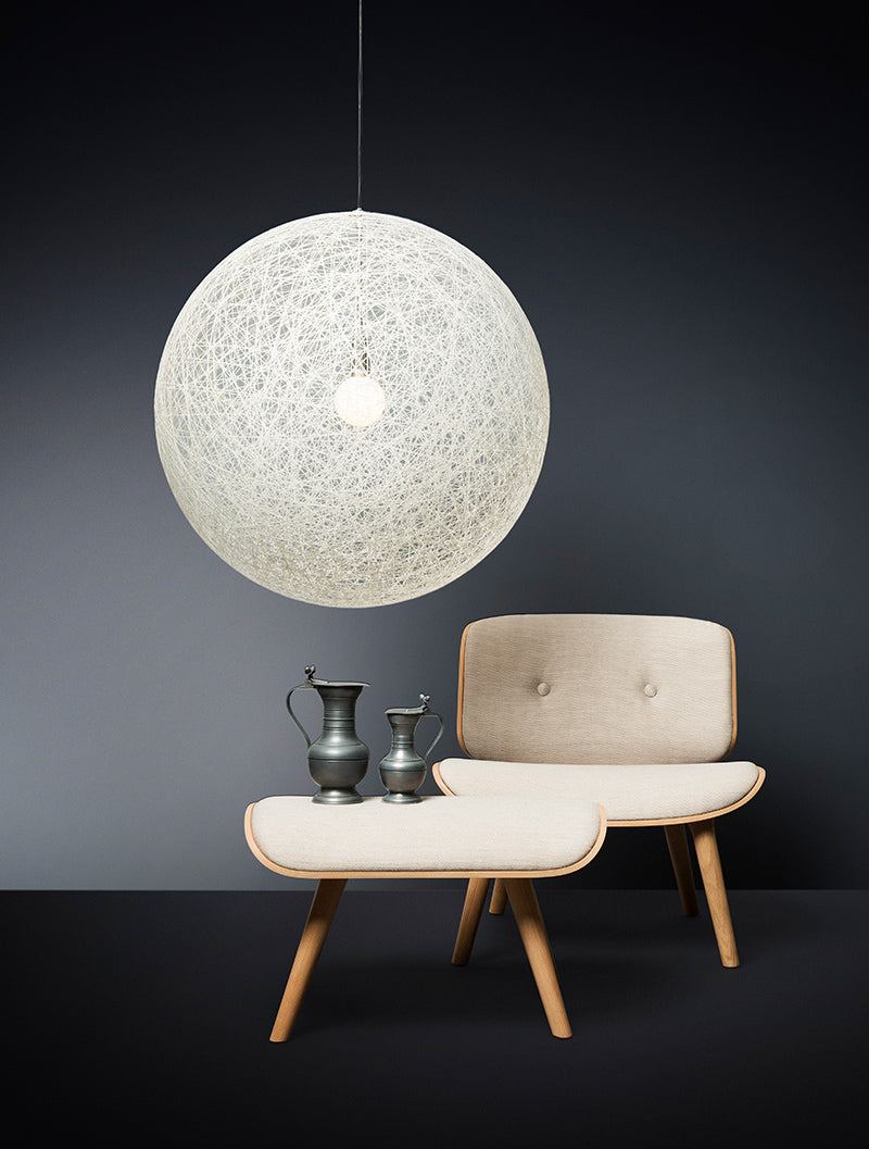 Moooi Random Medium White Pendant Chandelier – from Amos Lighting + Home