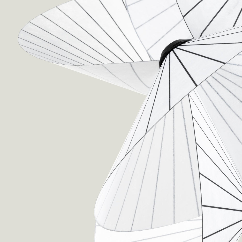 Moooi Serpentine Twist Paper Pendant – from Amos Lighting + Home