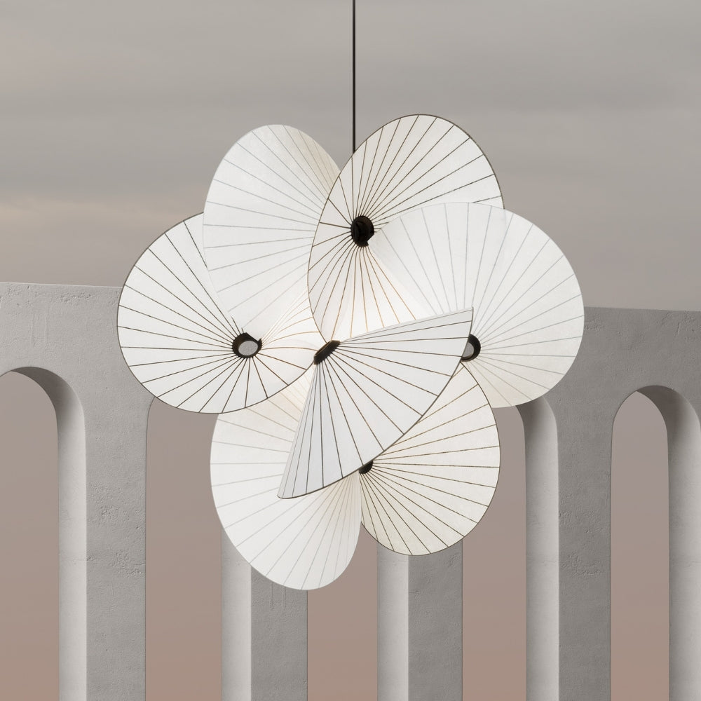 Moooi Serpentine Twist Paper Pendant – from Amos Lighting + Home