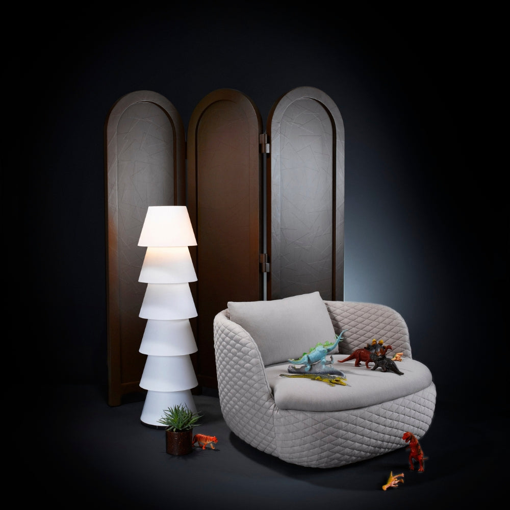 Moooi Set Up Shade 7 White Floor Lamp – from Amos Lighting + Home