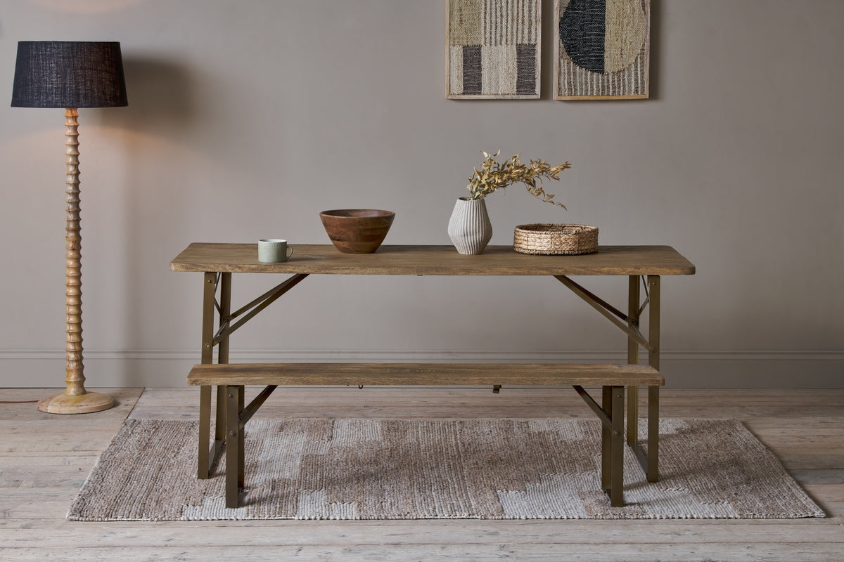 Nkuku Avisa Mango Wood Floor Lamp – from Amos Lighting + Home