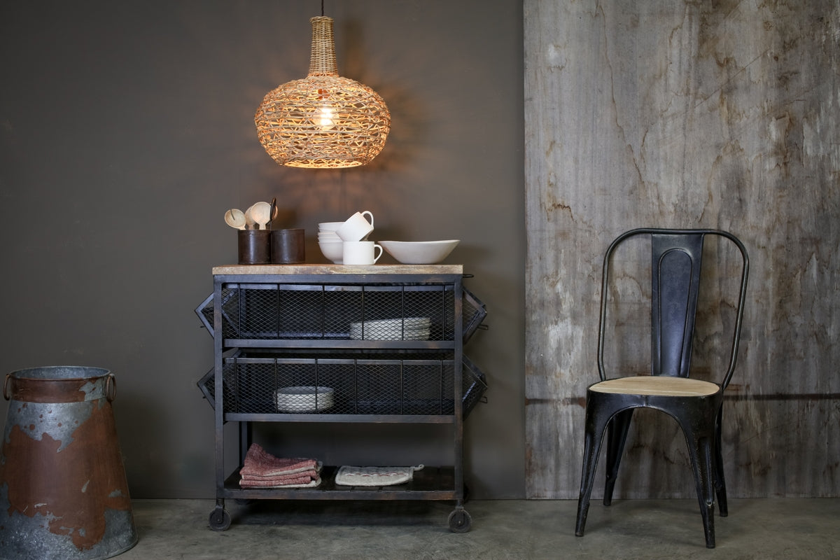 Nkuku Beru Natural Rattan Lampshade Large – from Amos Lighting + Home