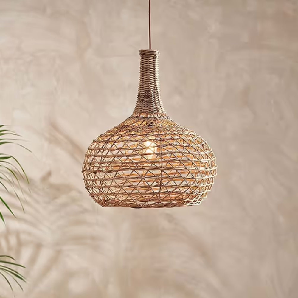 Nkuku Beru Natural Rattan Lampshade Large – from Amos Lighting + Home