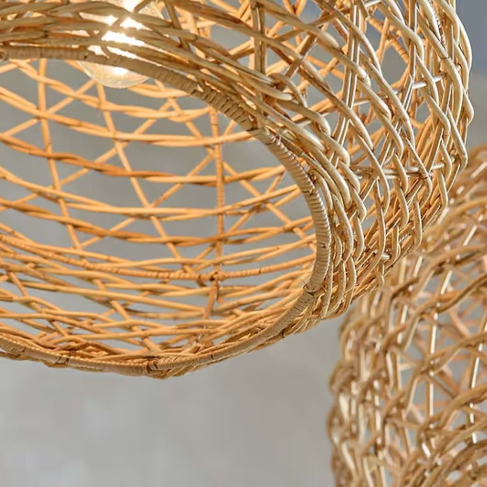Nkuku Beru Rattan Lampshade Natural Small – from Amos Lighting + Home