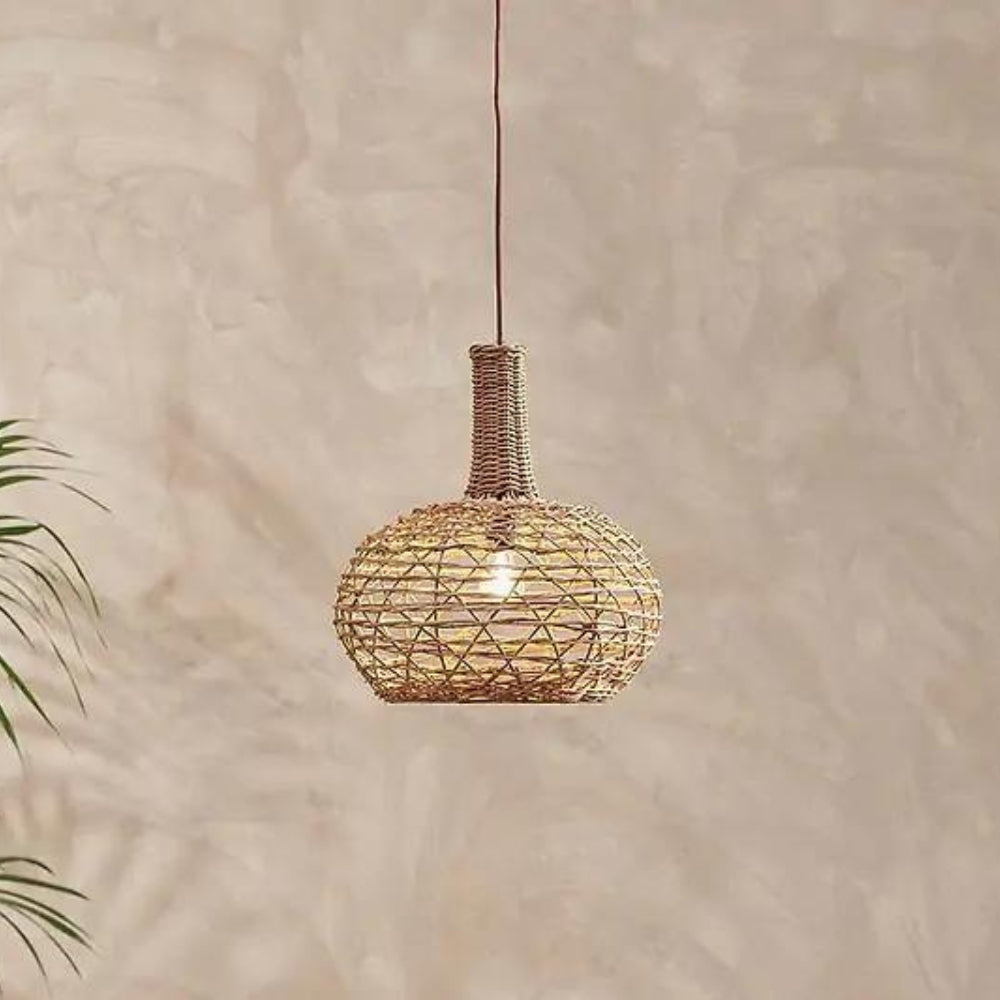 Nkuku Beru Rattan Lampshade Natural Small – from Amos Lighting + Home