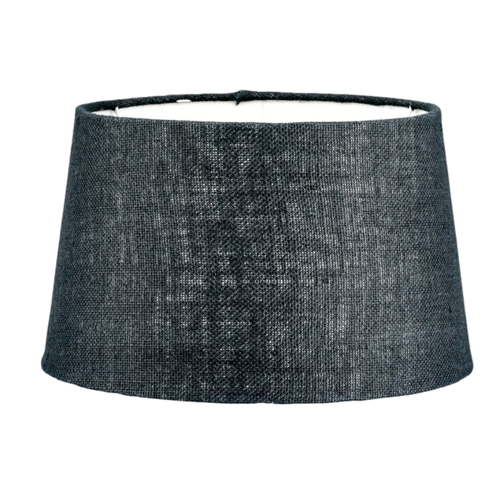 Nkuku Dia Jute Lampshade Ink Extra Large 46cm – from Amos Lighting + Home