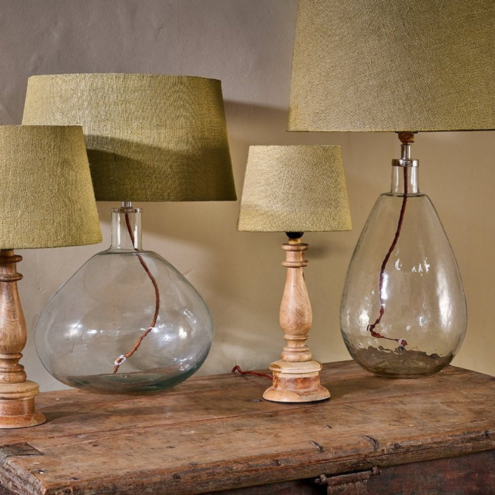 Nkuku Dia Jute Lampshade Natural Medium 30.5cm – from Amos Lighting + Home