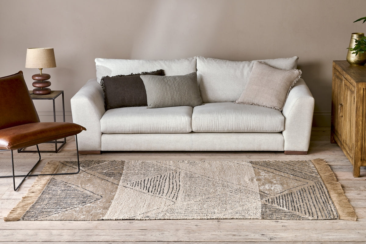 Nkuku Kankad Mango Wood Table Lamp Dark Stain – from Amos Lighting + Home