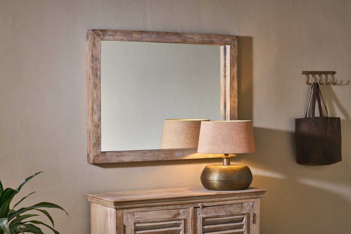 Nkuku Lumbu Table Lamp Antique Brass Large – from Amos Lighting + Home