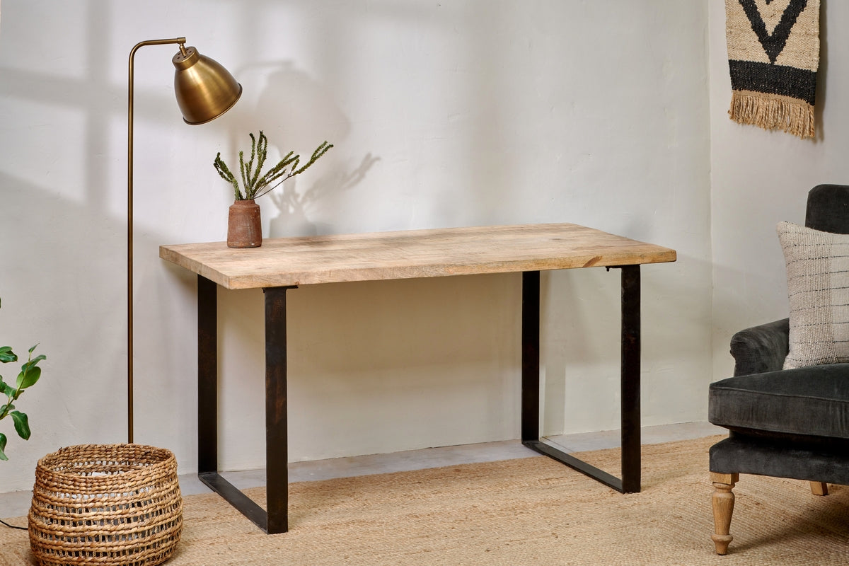 Nkuku Muturi Floor Lamp Antique Brass – from Amos Lighting + Home