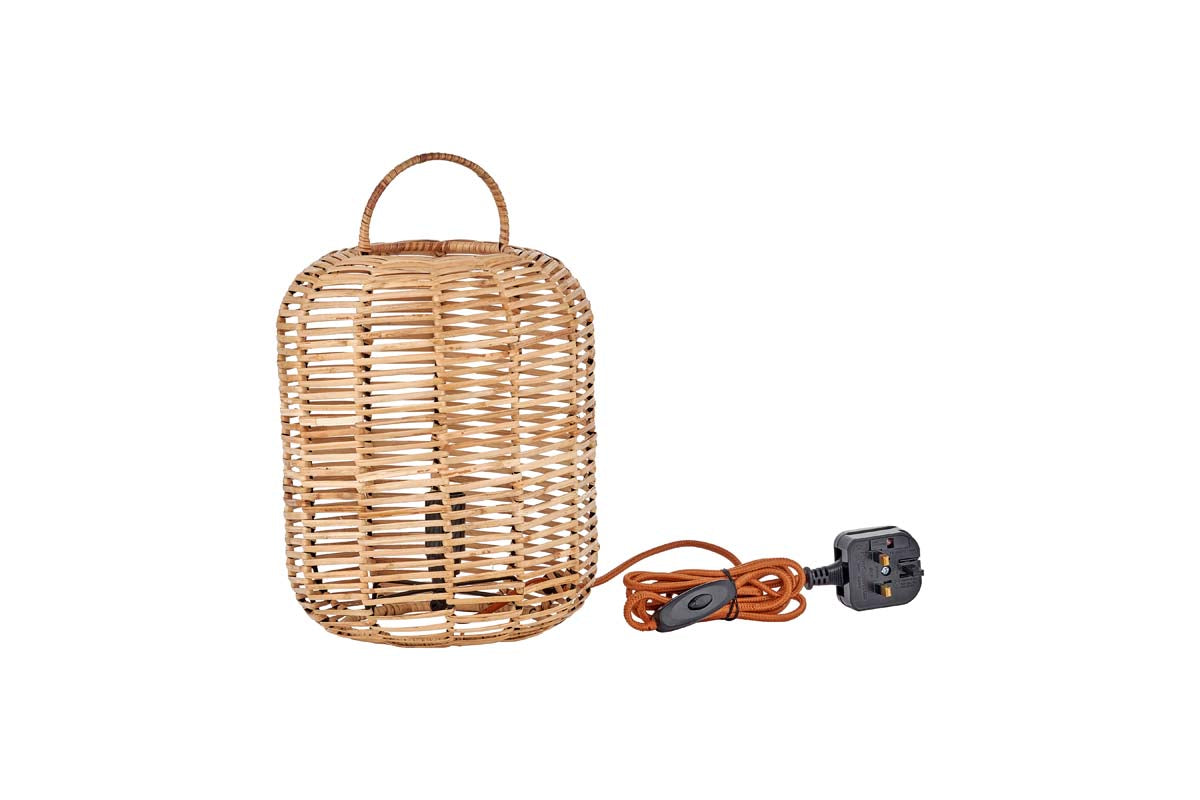 Nkuku Noko Natural Rattan Table Lamp Extra Small – from Amos Lighting + Home