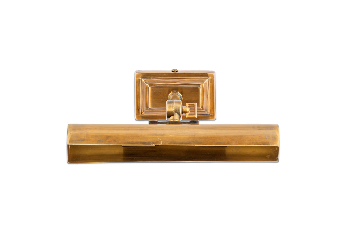 Nkuku Pania Picture Wall Lamp Antique Brass – from Amos Lighting + Home