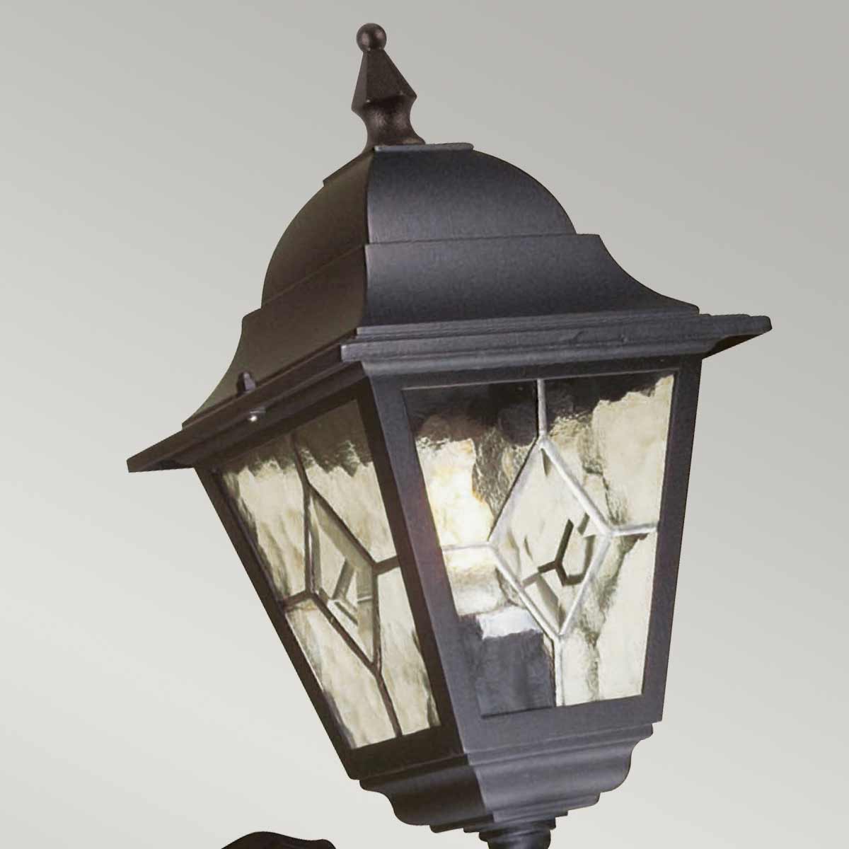 Elstead Norfolk 1 Light Up Wall Lantern with PIR