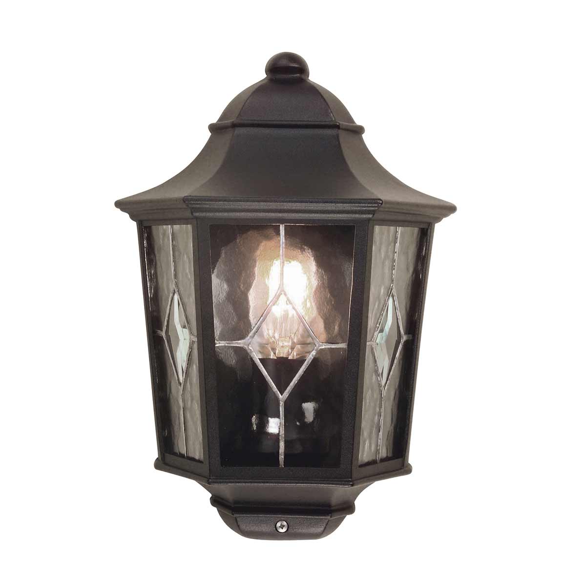 Elstead Norfolk 1 Light Half Lantern
