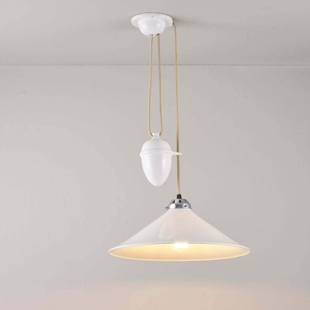 Original BTC Cobb Rise & Fall Large Pendant – from Amos Lighting + Home