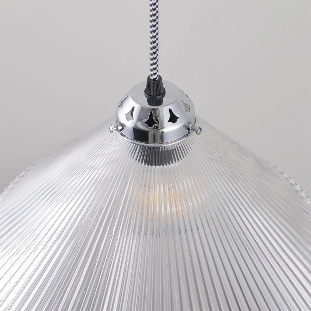 Original BTC Conical Prismatic Pendant – from Amos Lighting + Home
