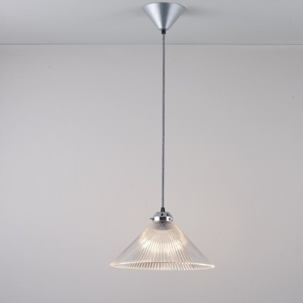 Original BTC Conical Prismatic Pendant – from Amos Lighting + Home