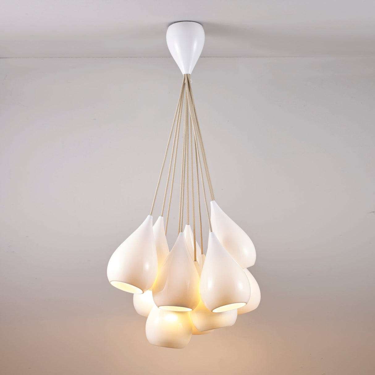 Original BTC Drop One Grouping of Eleven Pendants – from Amos Lighting + Home
