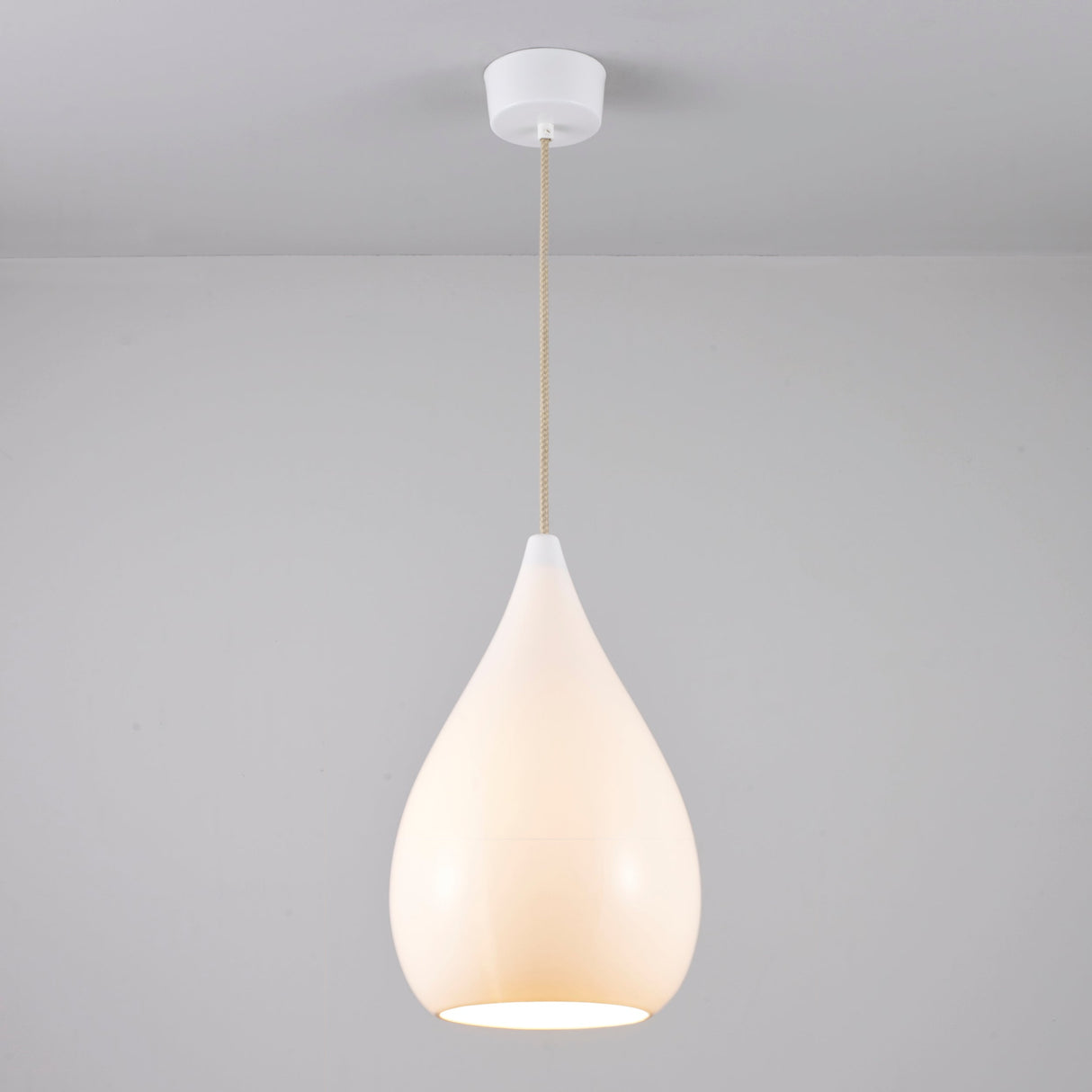 Original BTC Drop One Large Pendant, Natural Gloss – from Amos Lighting + Home