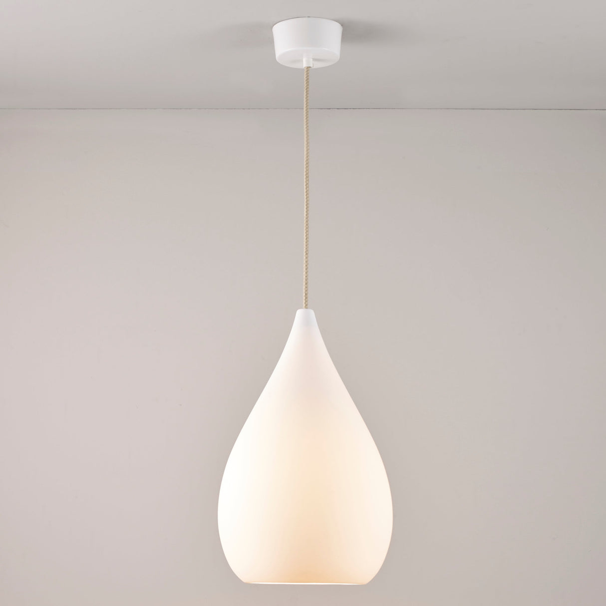 Original BTC Drop One Large Pendant, Natural Matt – from Amos Lighting + Home