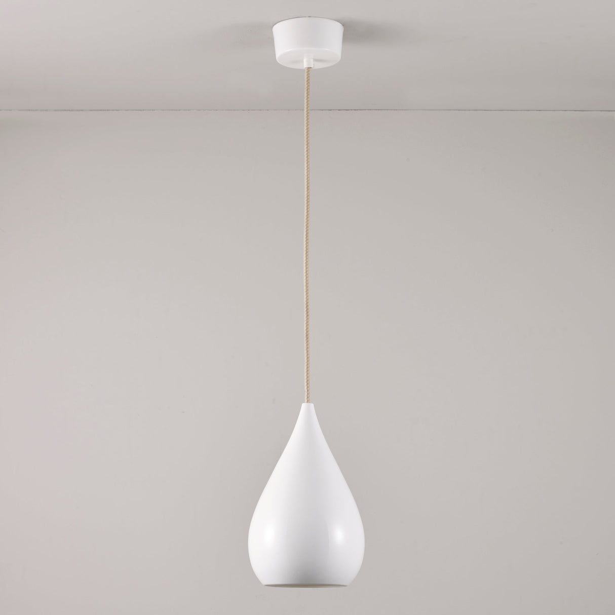 Original BTC Drop One Pendant Natural Gloss – from Amos Lighting + Home