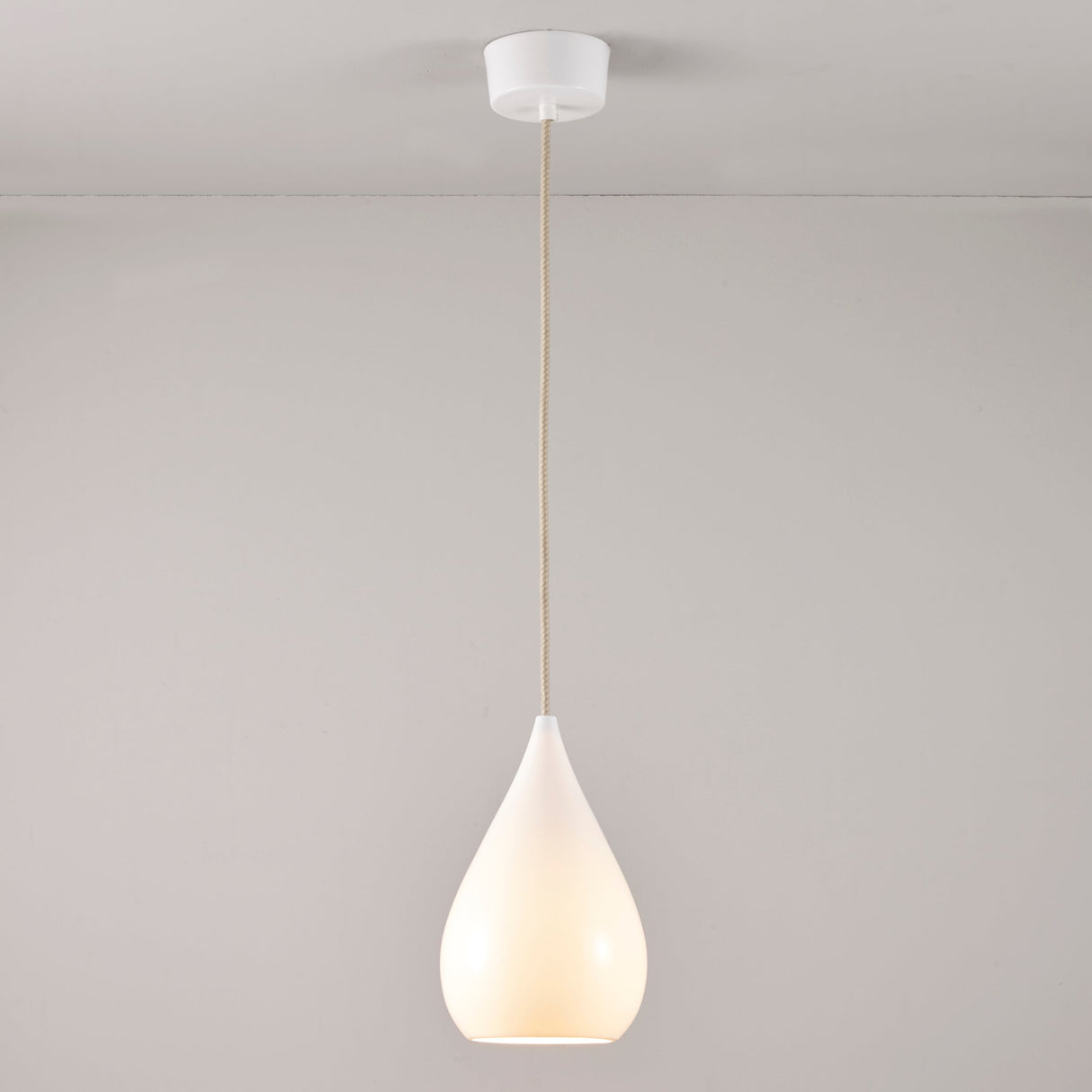 Original BTC Drop One Pendant Natural Gloss – from Amos Lighting + Home