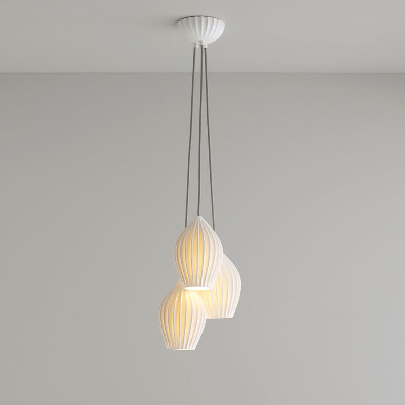 Original BTC Fin Pendant Grouping of 3 – from Amos Lighting + Home