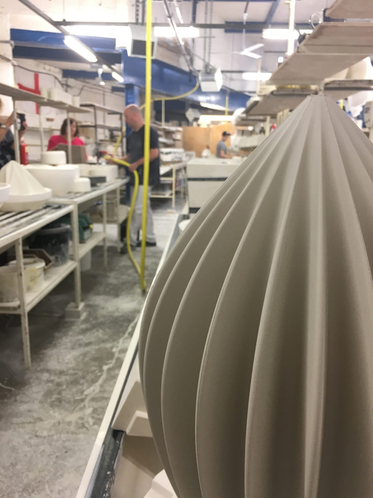 Original BTC Fin Pendant Grouping of 3 – from Amos Lighting + Home