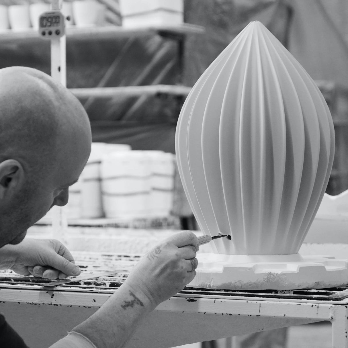 Original BTC Fin King Table Lamp – from Amos Lighting + Home