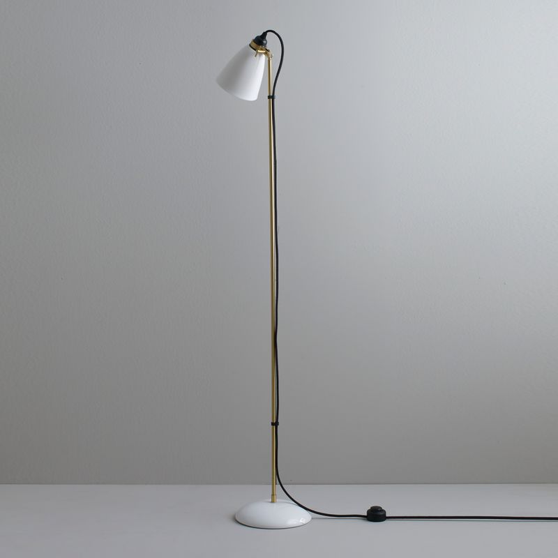 Original BTC Hector 30 Floor Light, Black Cable – from Amos Lighting + Home