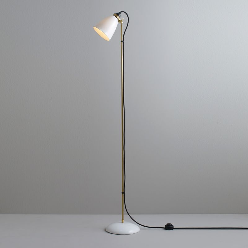 Original BTC Hector 30 Floor Light, Black Cable – from Amos Lighting + Home