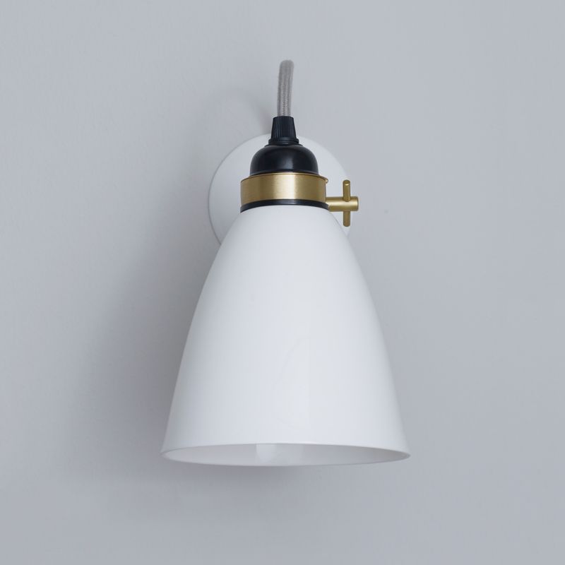 Original BTC Hector 30 Wall Light, Grey Cable, Un-Switched – from Amos Lighting + Home