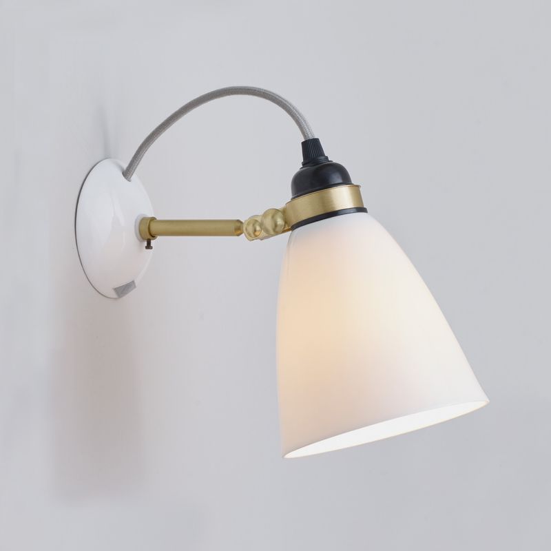 Original BTC Hector 30 Wall Light, Grey Cable, Un-Switched – from Amos Lighting + Home