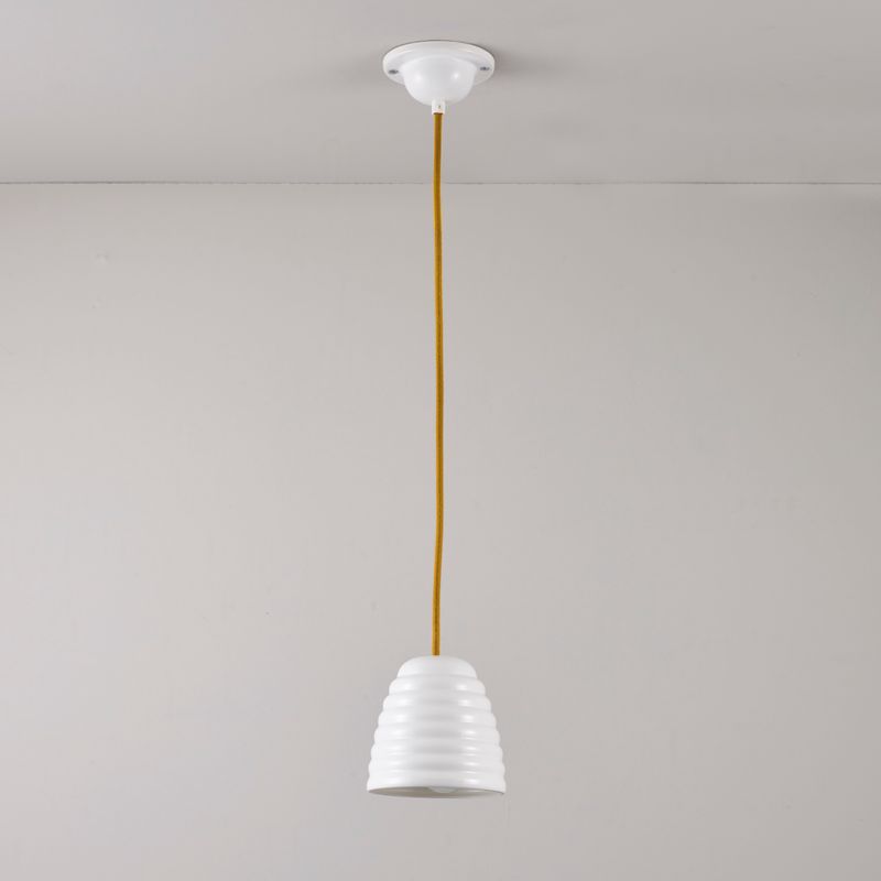 Original BTC Hector Bibendum Size 1 Pendant, Yellow Flex – from Amos Lighting + Home