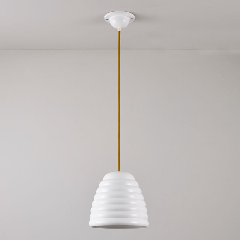 Original BTC Hector Bibendum Size 2 Pendant, Yellow Flex – from Amos Lighting + Home