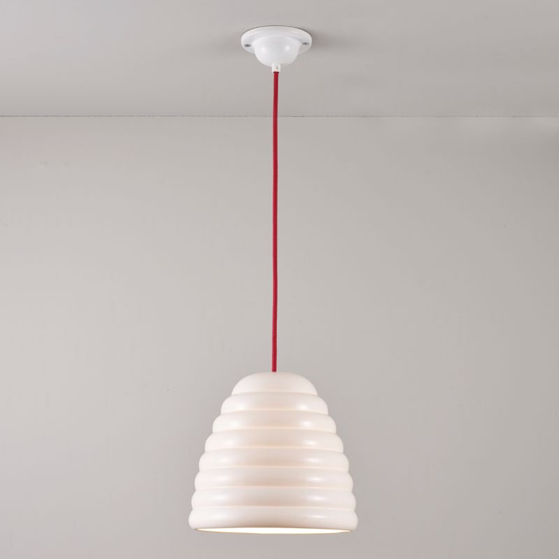 Original BTC Hector Bibendum Size 3 Pendant, Red Flex – from Amos Lighting + Home