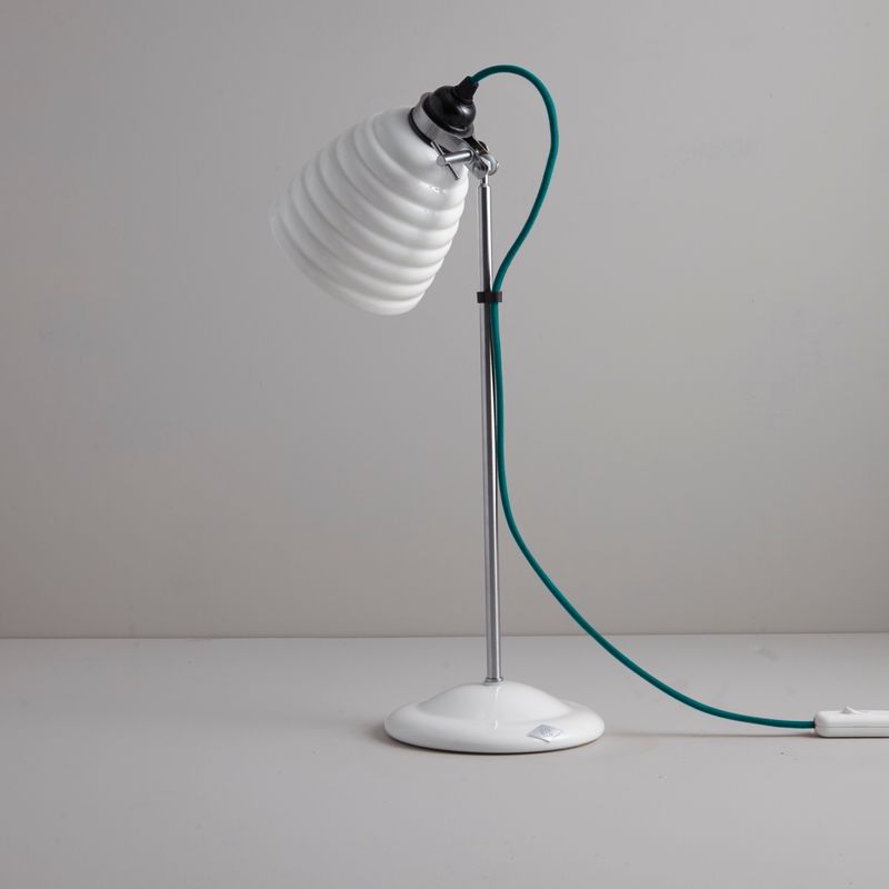 Original BTC Hector Bibendum Table Light, Turquoise Flex – from Amos Lighting + Home